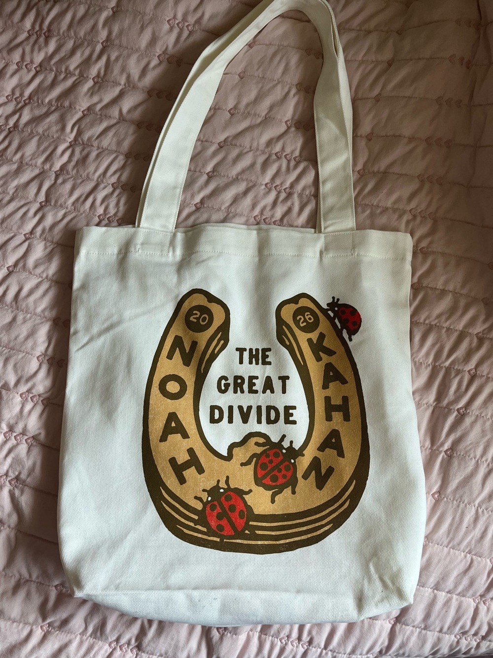 Noah Kahan the Great Divide Tote